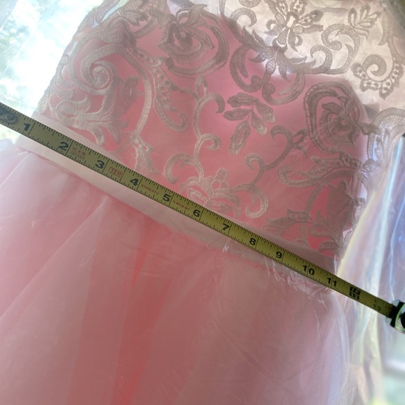 Blush Pink - Dress perfect for a Party, Special Occasion or Flower Girl - Picture 8 of 8
